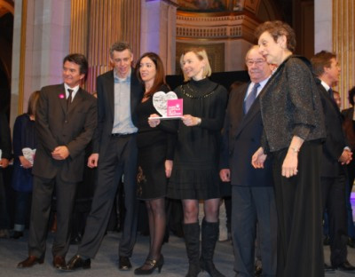 Remise a Amelie Morel du prix du créateur de l'année de Paris Capitale de la création